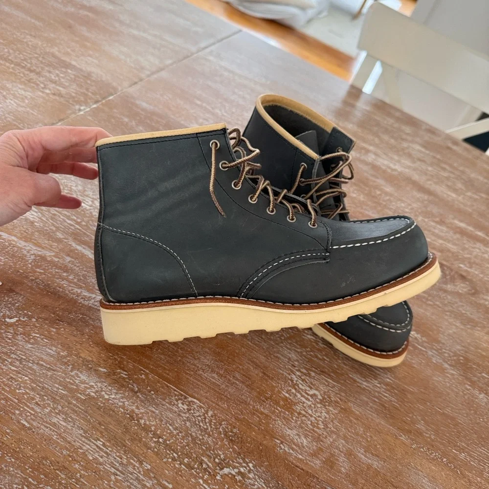 Red Wing Women's Short Boot in Indigo Leather size 8.5 women - Picture 4 of 10